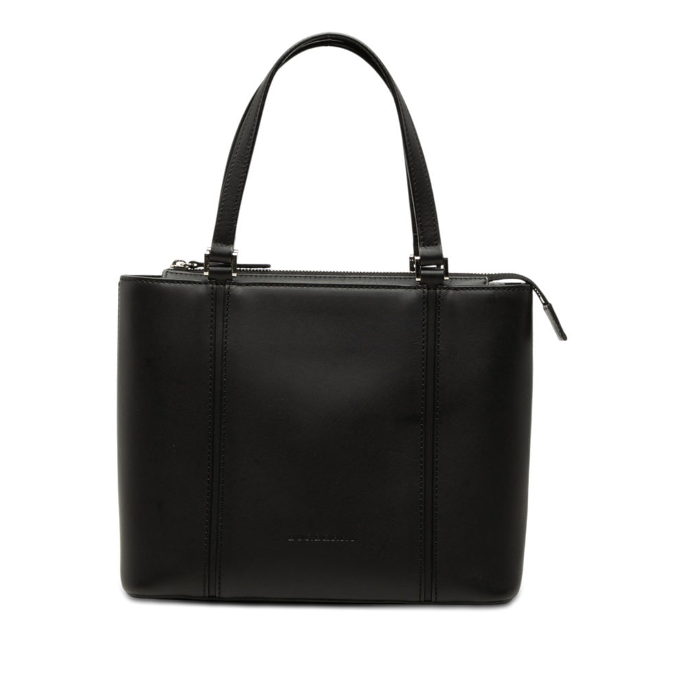 Pre-Loved Burberry Leather Handbag